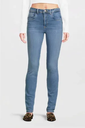 LTB High waist skinny jeans medium blue denim