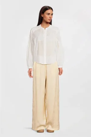 HUGO BOSS Straight high waist broek