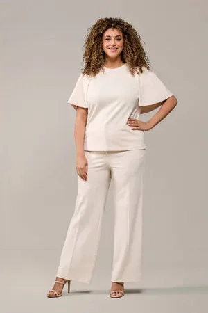 Mart Visser Straight high waist broek