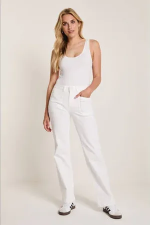 Para Mi Wide leg high waist broek
