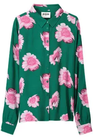 POM Amsterdam Blouse groen