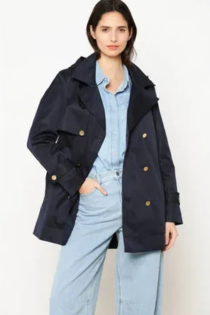 LolaLiza Trenchcoat donkerblauw