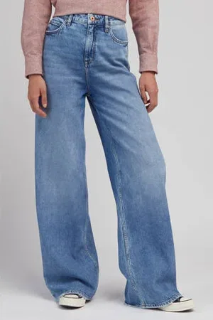 Lee High waist wide leg jeans