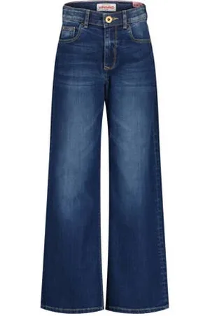 Vingino Wide leg jeans dark blue denim