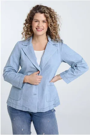 Paprika Regular blazer light blue denim