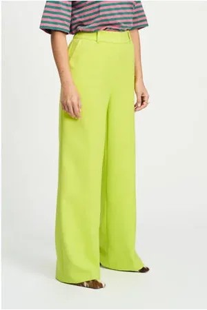 POM Amsterdam Wide leg high waist pantalon