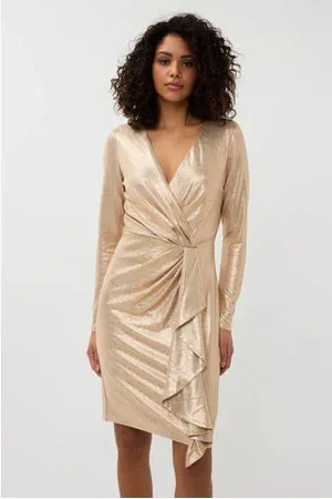 Esqualo Glitterjurk goud