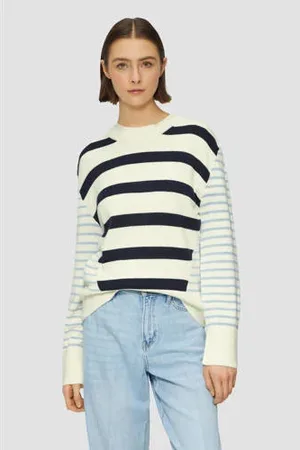 QS by s.Oliver Pullover ecru