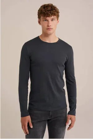 WE Fashion WE Fundamentals longsleeve blauw