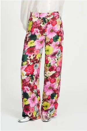 POM Amsterdam Wide leg high waist pantalon