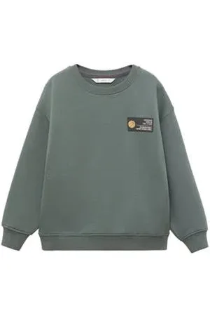 MANGO Sweater groen