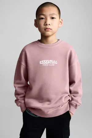 MANGO Sweater paars