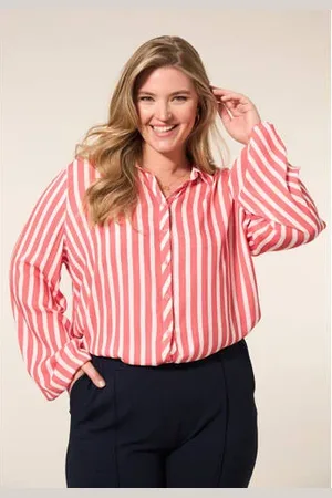 Miss Etam Blouse koraalrood