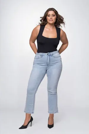 Fox Factor High waist straight leg jeans ROXI
