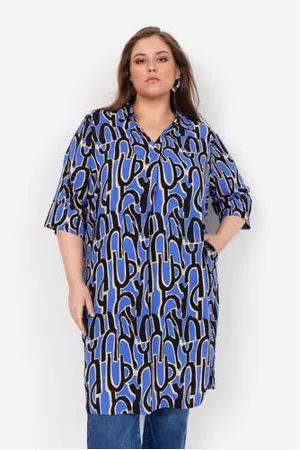 Wasabi Korte jurk blauw