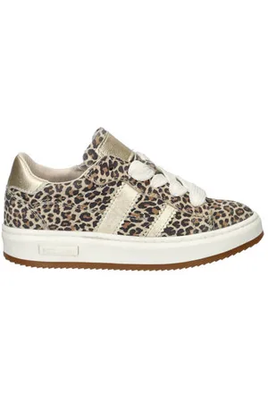 Nelson Suède sneakers met panterprint