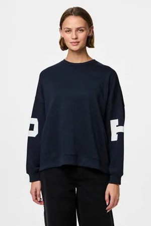 Pieces® Sweater donkerblauw