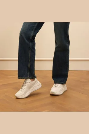 Manfield Leren sneakers