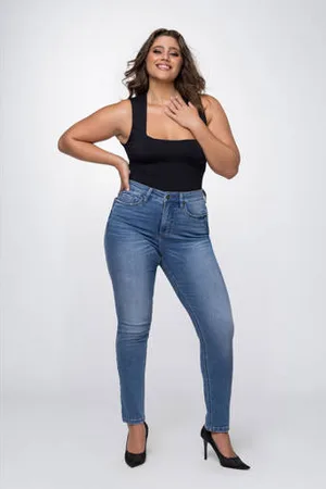 Fox Factor High waist slim fit jeans IRI