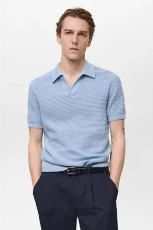 MANGO Regular polo gebreid