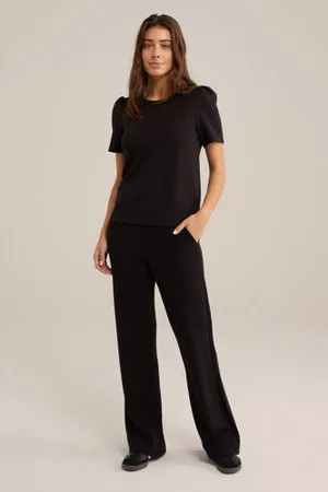 WE Fashion Top zwart