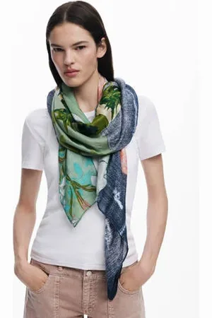 Desigual Sjaal met all over print
