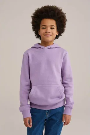 WE Fashion Blue Ridge hoodie lila