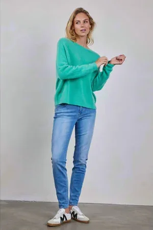 DIDI Trui turquoise gebreid