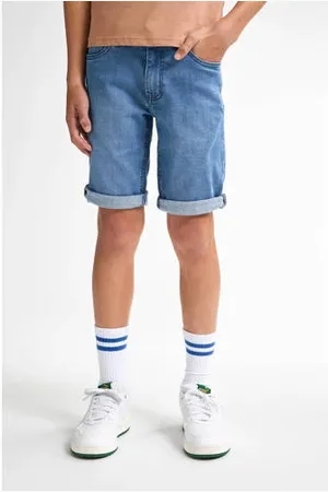 Petrol Industries Denim short medium blue denim