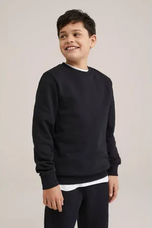 WE Fashion Blue Ridge sweater + broek zwart