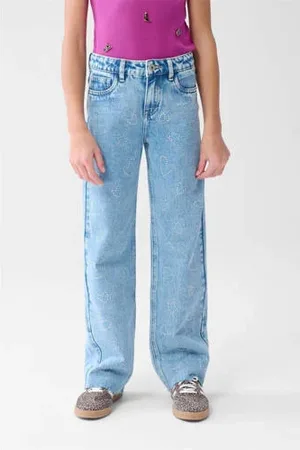 SHOEBY High waist light blue denim