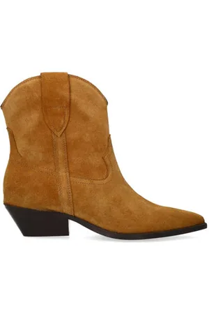 Sacha Suède cowboylaarzen cognac