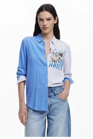 Desigual Blouse blauw