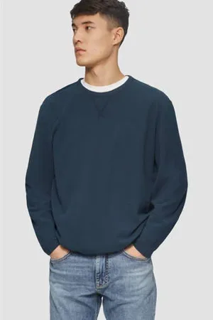 QS by s.Oliver Longsleeve donkerblauw