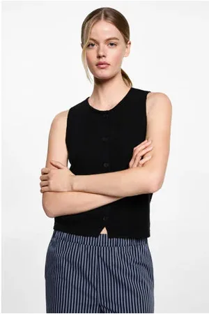 MANGO Gebreid vest