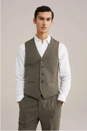 WE Fashion Gilet bruin
