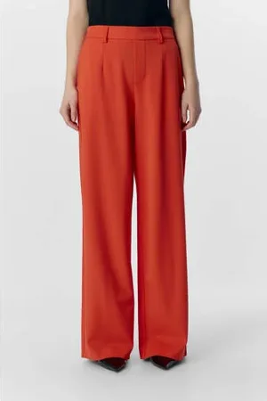 Object Wide leg regular waist pantalon