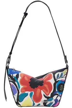 Desigual Schoudertas met bloemenprint