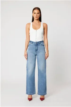 ABrand High waist wide leg jeans