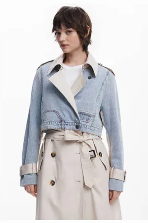 Desigual Trenchcoat beige