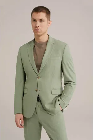 WE Fashion WE Fundamentals colbert groen