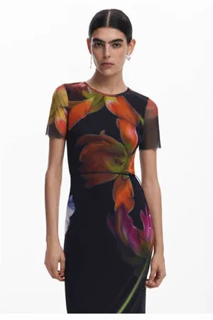 Desigual Maxi jurk zwart