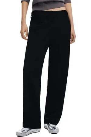 Desigual Wide leg regular waist pantalon