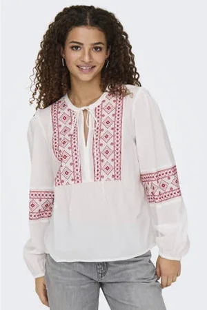 JDY Blousetop lichtroze