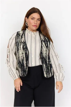 Wasabi Gilet zwart