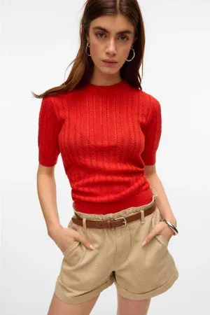 VERO MODA VERO MODA koraalrood