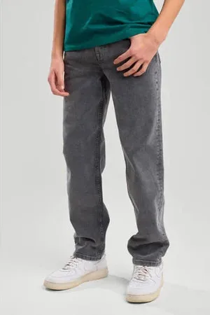 America today Loose waist grey denim