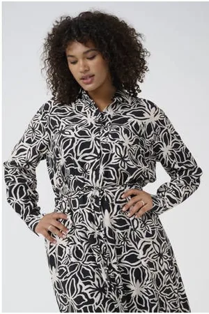Kaffe Blousejurk zwart