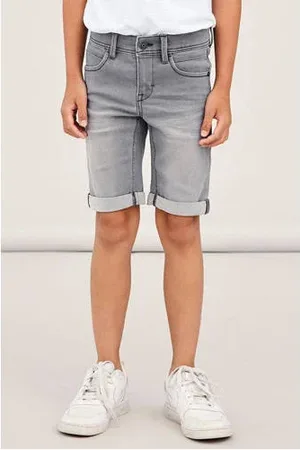 NAME IT KIDS slim fit jeans bermuda NKMSOFUS