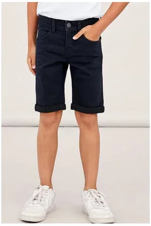 NAME IT KIDS slim fit jeans bermuda NKMSOFUS